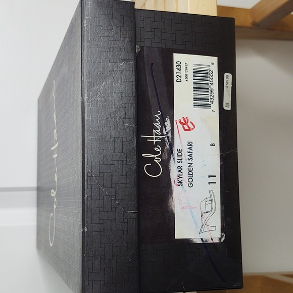 Cole Haan 🤎 Skylar Slide in Golden Safari, 11B, 🆕 - Picture 11 of 11